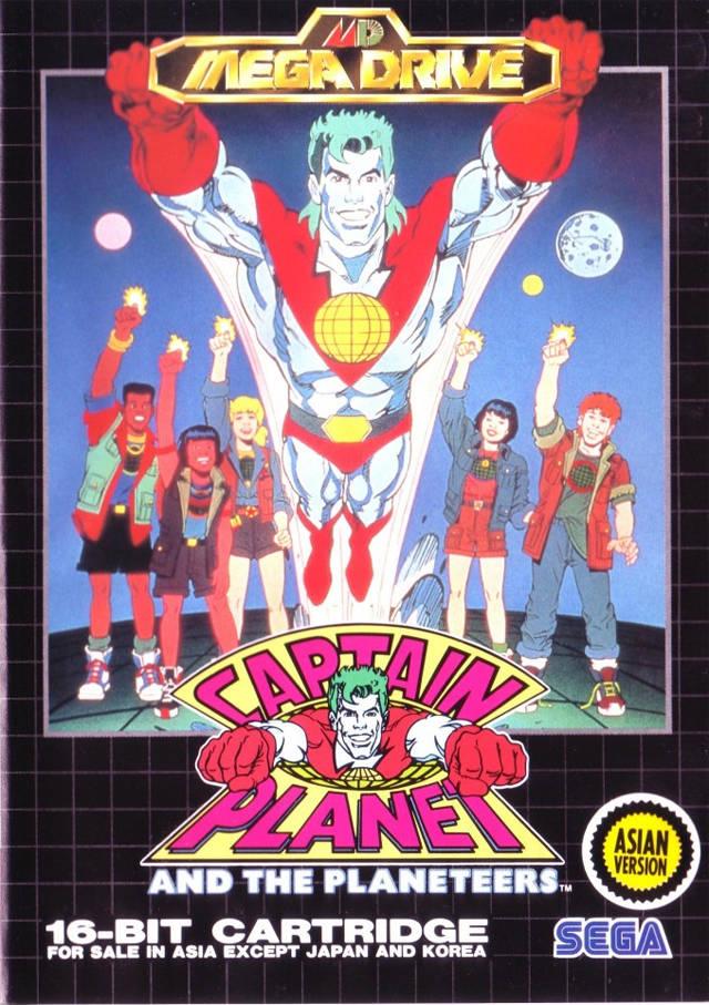 Captain Planet And The Planeteers - JP Sega Mega Drive [Import]