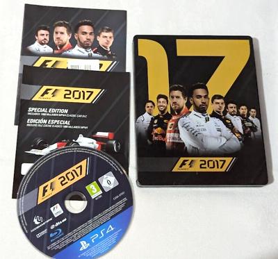 F1 2017 [Steelbook Edition] - PAL Playstation 4 [Import]