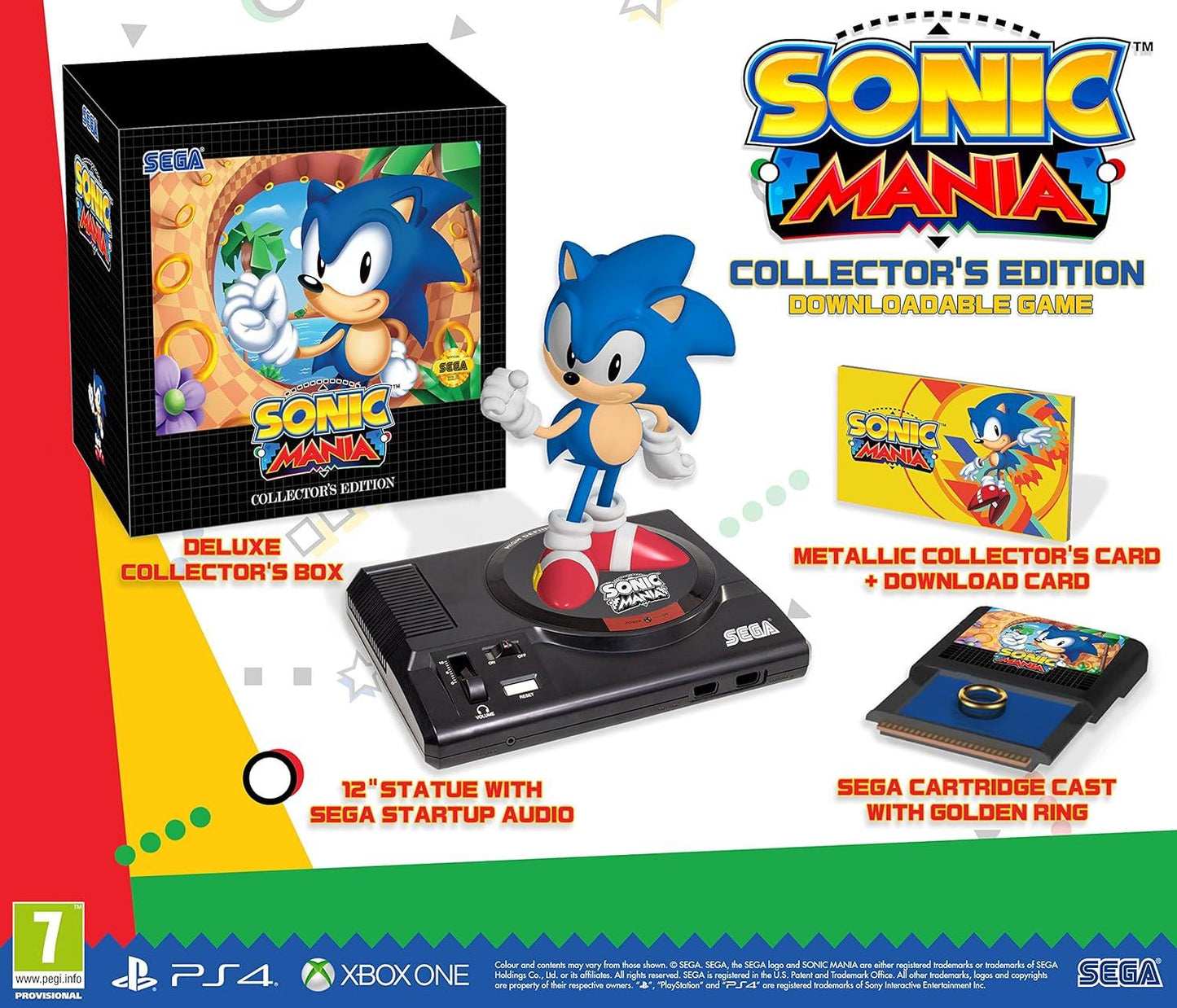 Sonic Mania [Collector's Edition] - PAL Playstation 4 [Import]