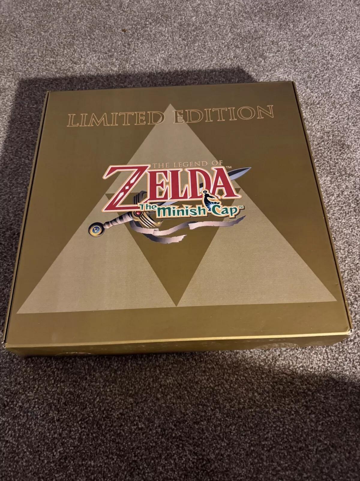 Game Boy Advance SP Zelda Minish Cap Limited Edition - PAL Console [Import]