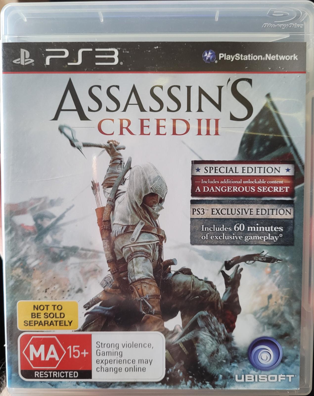 Assassin's Creed III [Special Edition Exclusive Edition] - PAL Playstation 3 [Import]