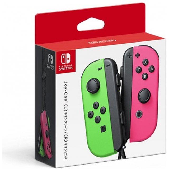 Joy-Con Neon Green & Neon Pink - JP Console [Import]