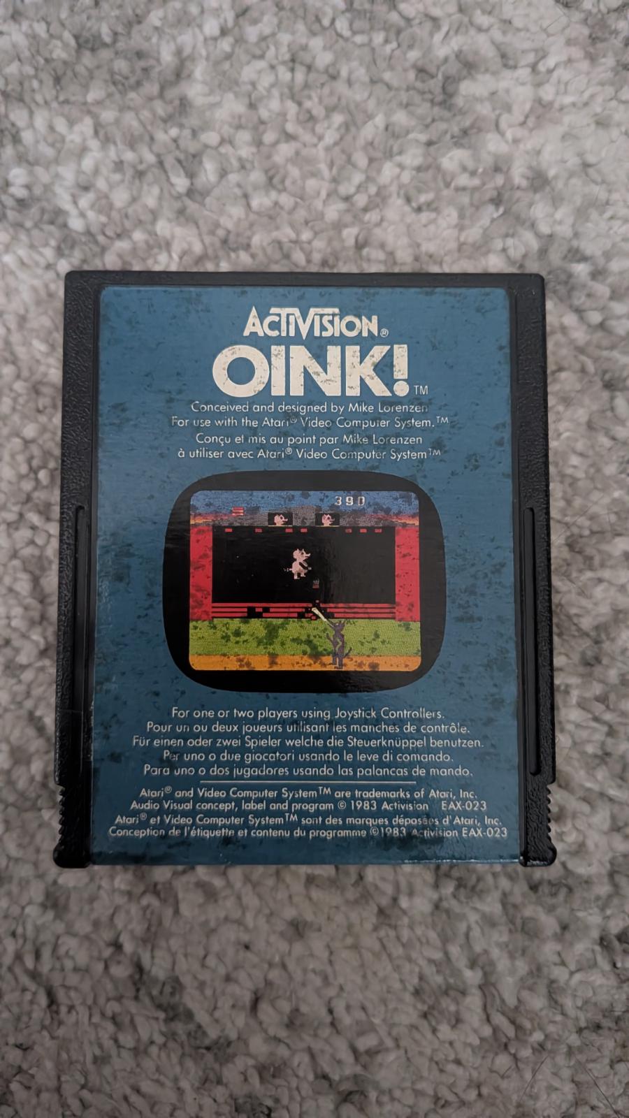 Oink! - PAL Atari 2600 [Import]