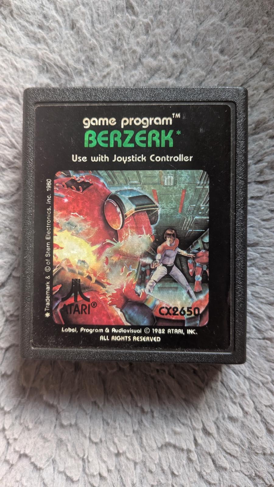 Berzerk - PAL Atari 2600 [Import]