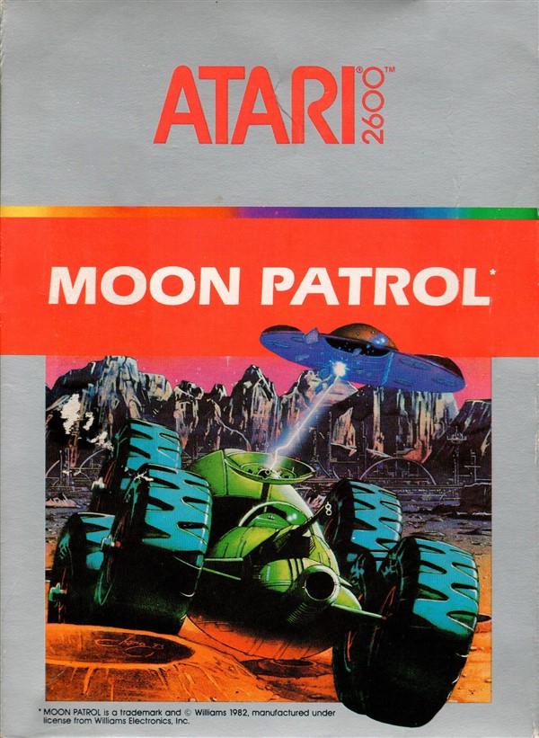 Moon Patrol - PAL Atari 2600 [Import]