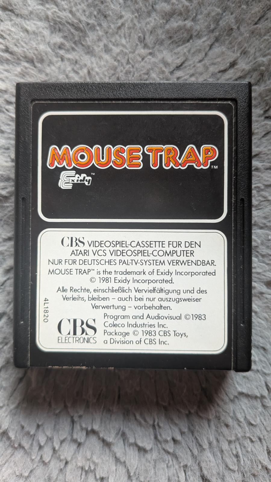 Mouse Trap - PAL Atari 2600 [Import]