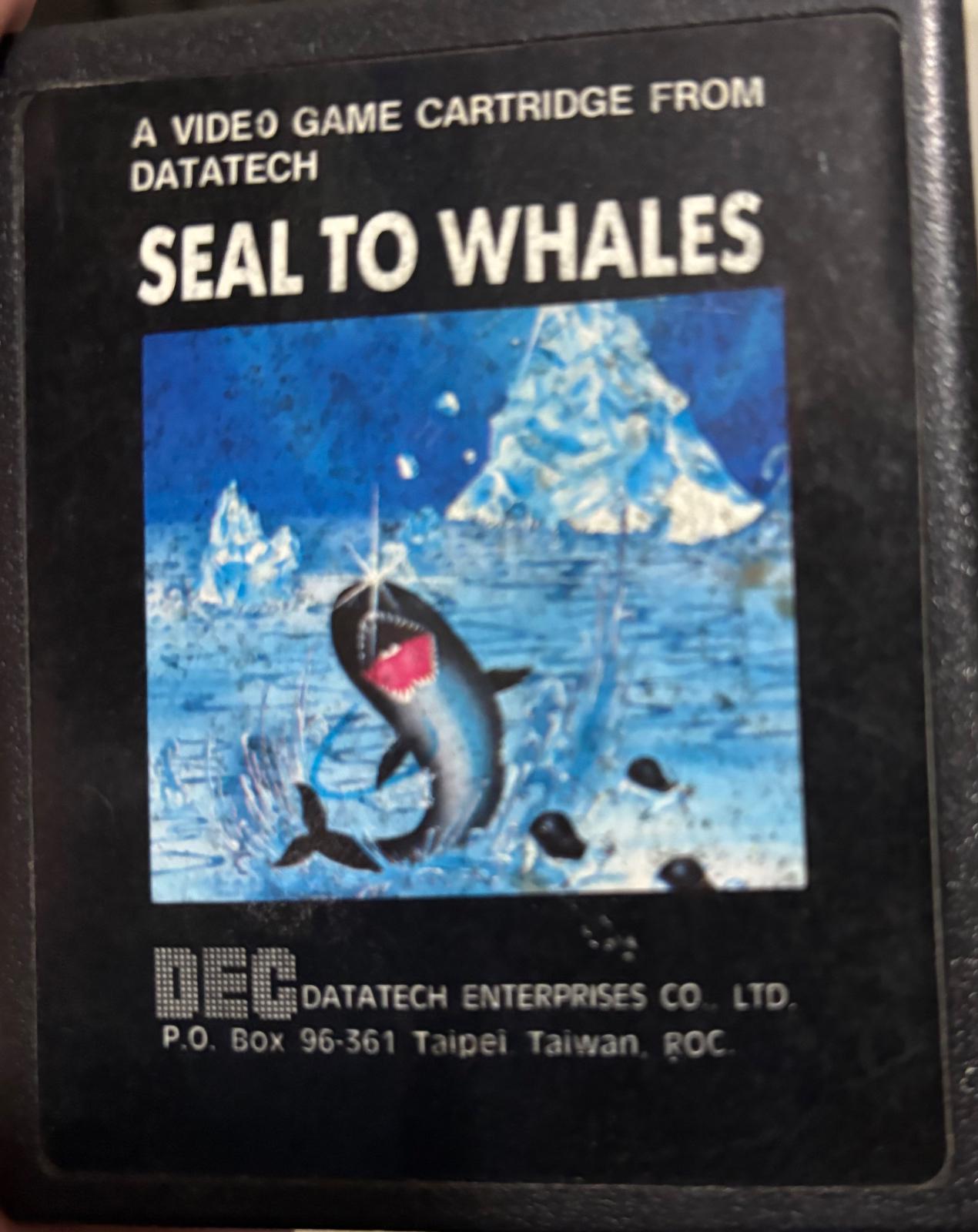 Seal To Whales - PAL Atari 2600 [Import]