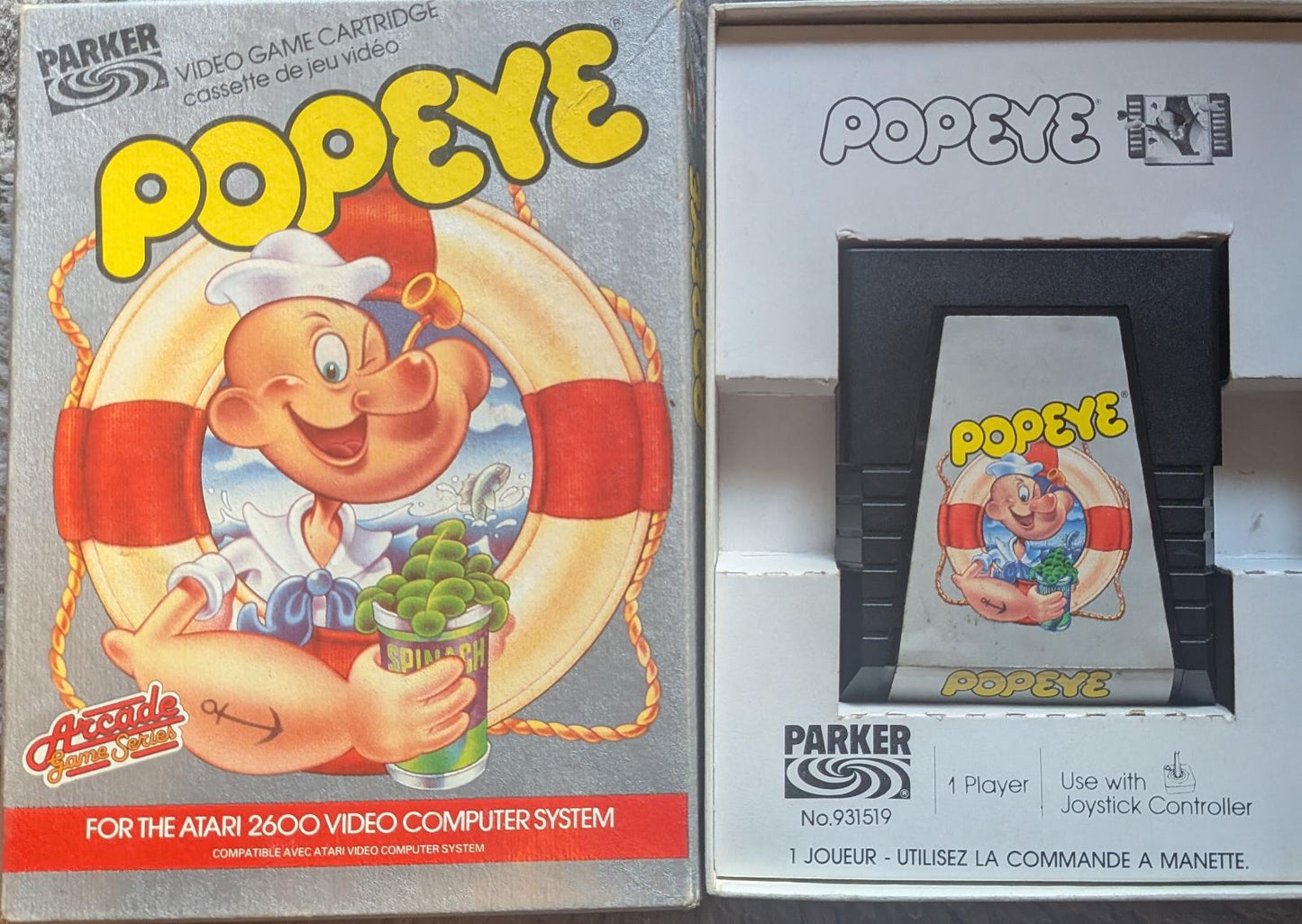 Popeye - PAL Atari 2600 [Import]