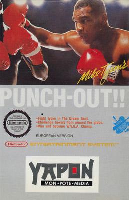 Mike Tyson's Punch-Out [Yapon Rental] - PAL NES [Import]