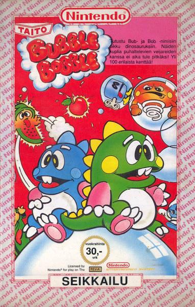 Bubble Bobble [Yapon Rental] - PAL NES [Import]