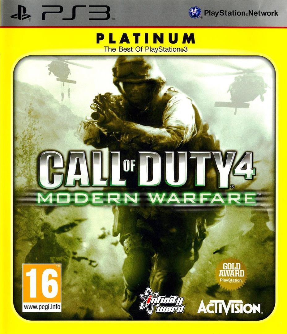 Call of Duty 4: Modern Warfare [Platinum] - PAL Playstation 3 [Import]