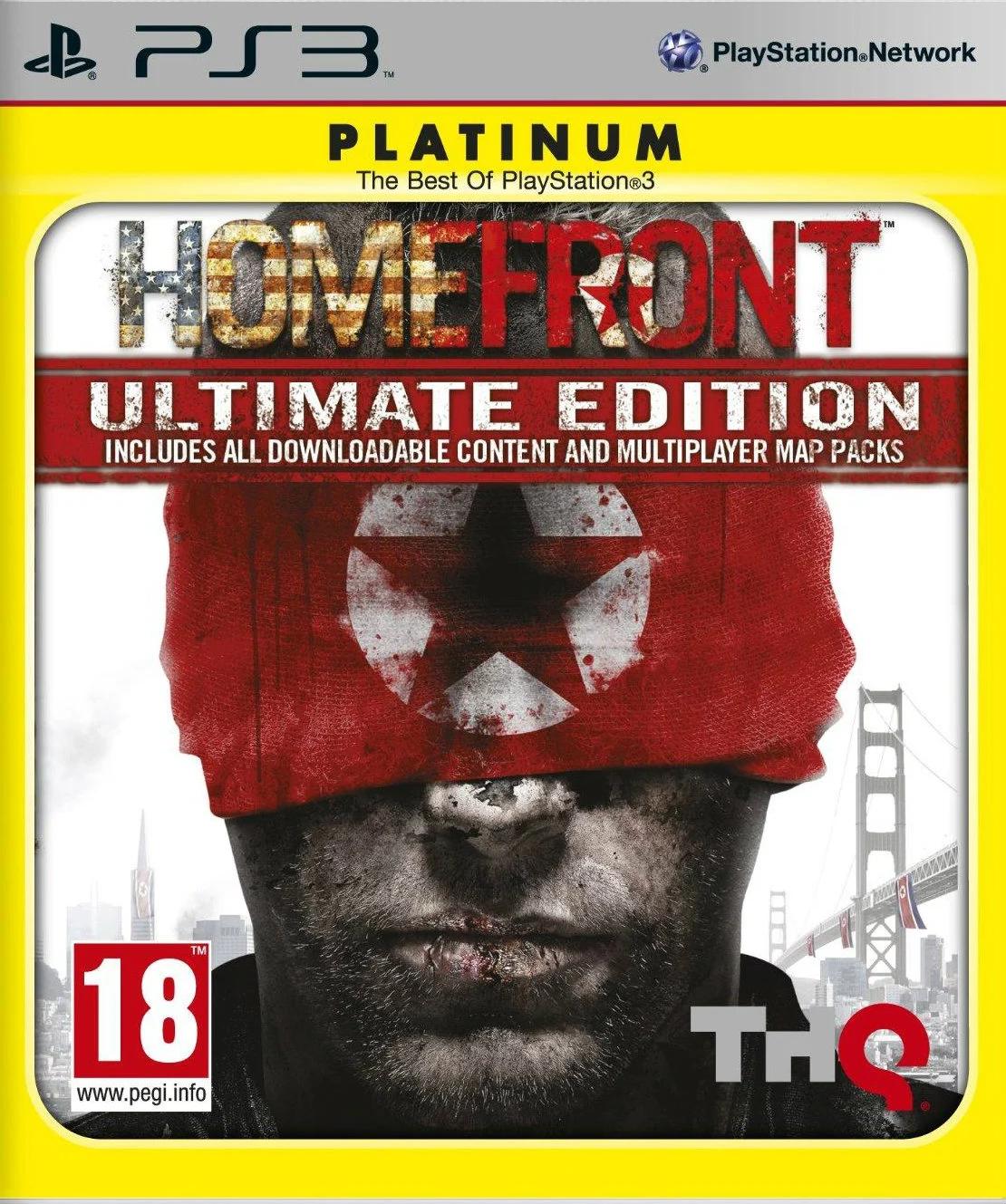 Homefront Ultimate Edition [Platinum] - PAL Playstation 3 [Import]
