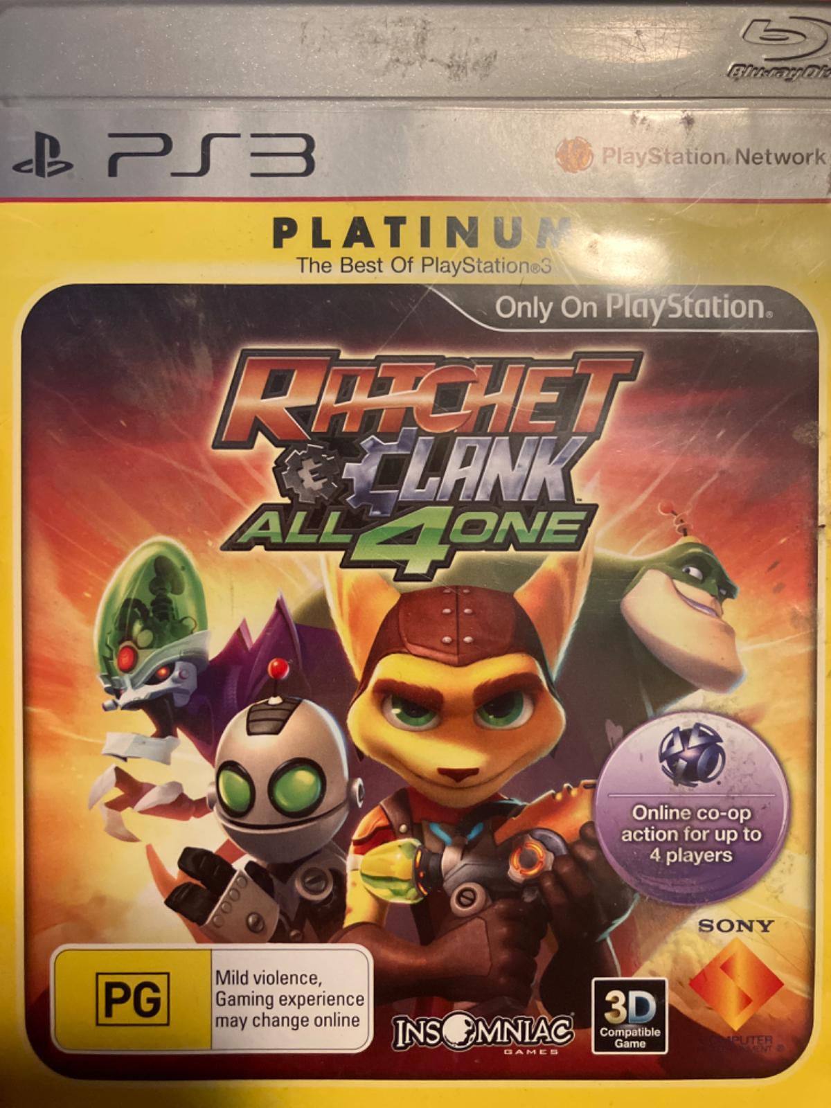Ratchet & Clank: All 4 One [Platinum] - PAL Playstation 3 [Import]