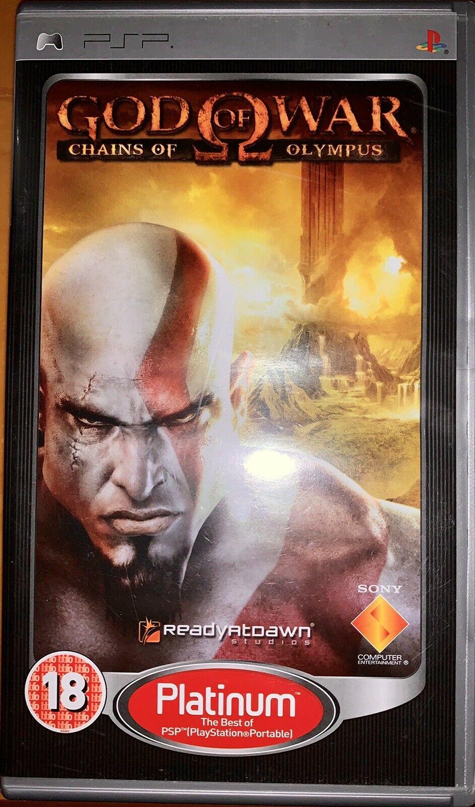 God of War: Chains of Olympus [Platinum] - PAL PSP [Import]