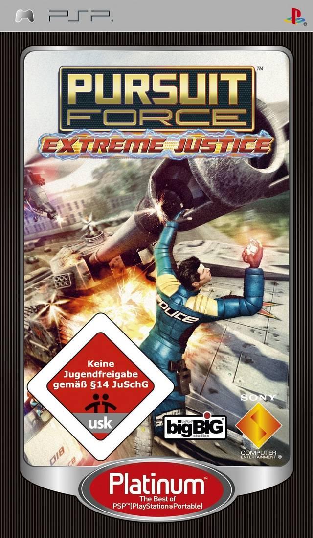 Pursuit Force: Extreme Justice [Platinum] - PAL PSP [Import]