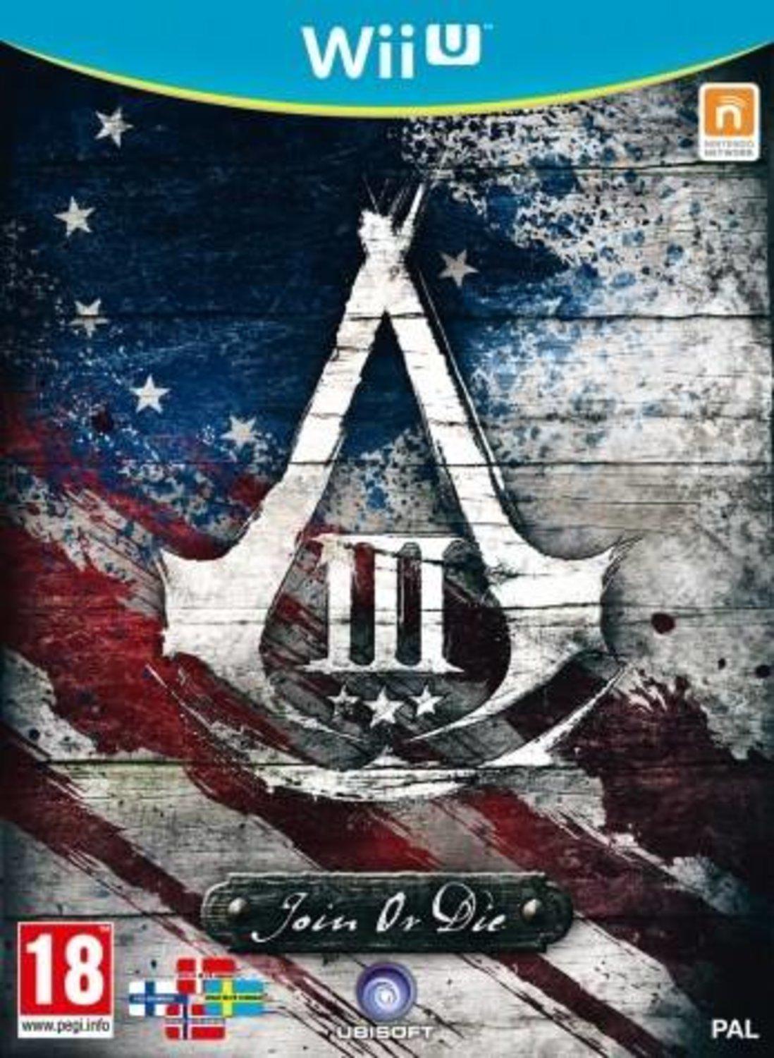 Assassins Creed III [Join or Die Edition] - PAL Wii U [Import]
