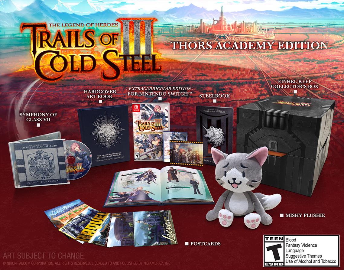 Legend Of Heroes: Trails Of Cold Steel III [Thors Academy Edition] - Nintendo Switch