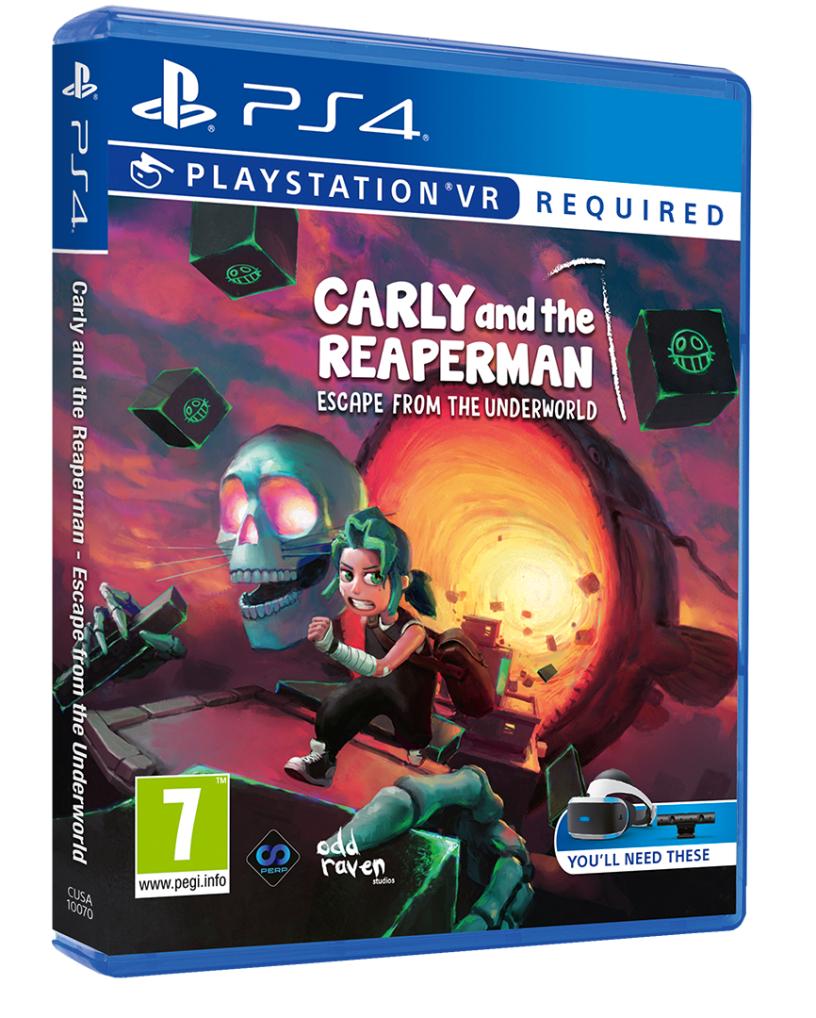 Carly and the Reaperman: Escape from the Underworld - PAL Playstation 4 [Import]