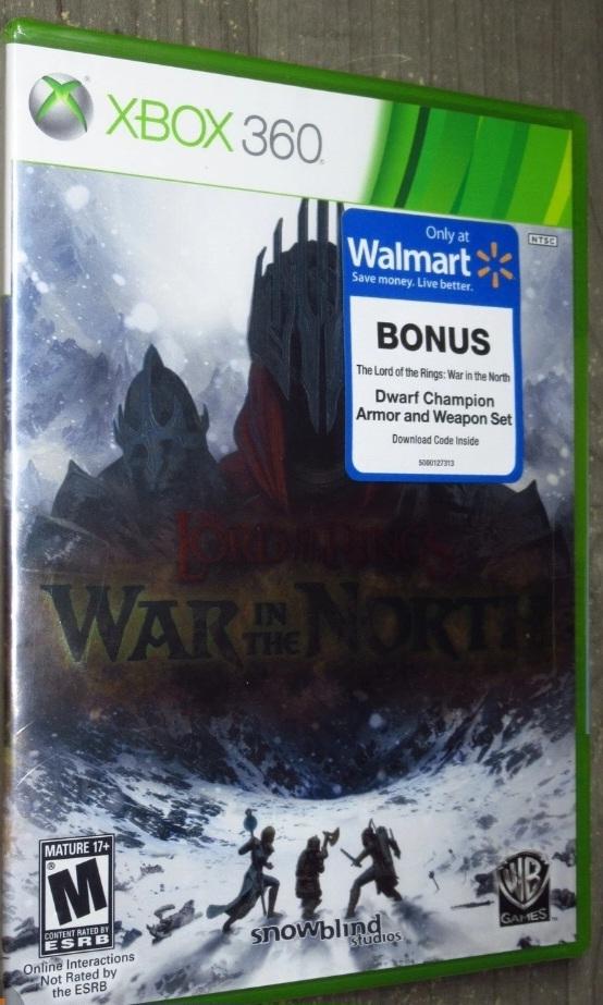 Lord Of The Rings War In The North [Walmart Bonus Exclusive] - Xbox 360