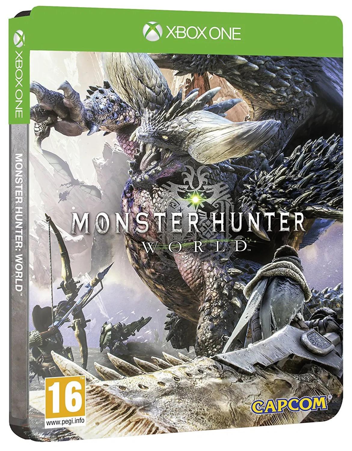 Monster Hunter: World [Steelbook Edition] - PAL Xbox One [Import]