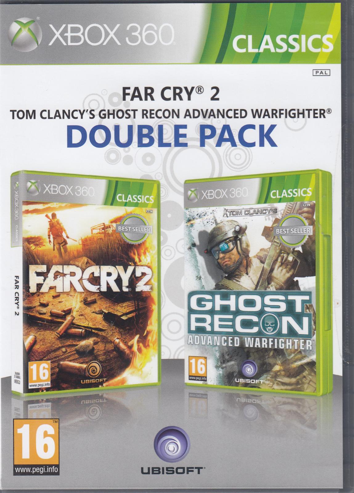 Far Cry 2 & Ghost Recon Advanced Warfighter Double Pack - PAL Xbox 360 [Import]