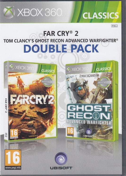 Far Cry 2 & Ghost Recon Advanced Warfighter Double Pack - PAL Xbox 360 [Import]