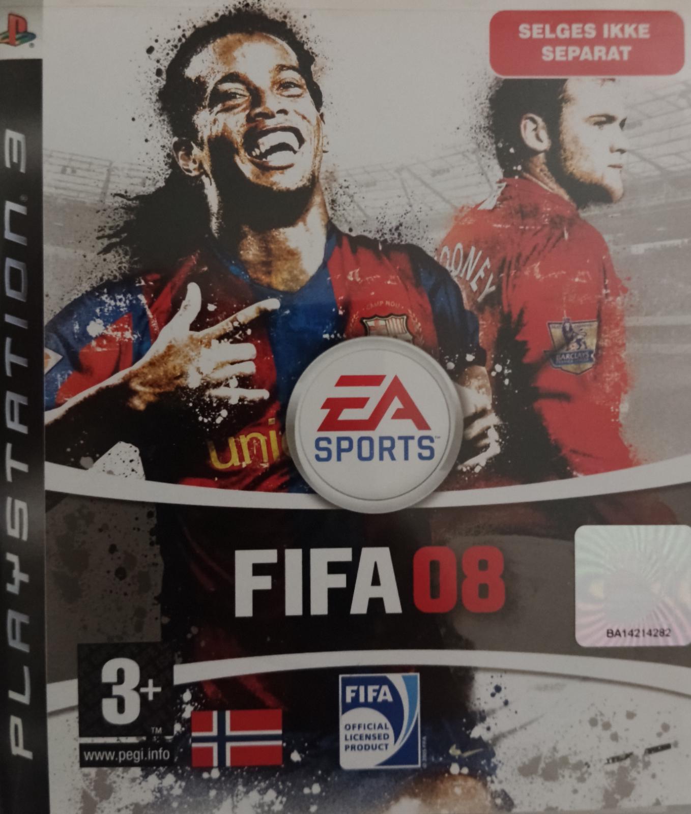 FIFA 08 [Not for Resale] - PAL Playstation 3 [Import]