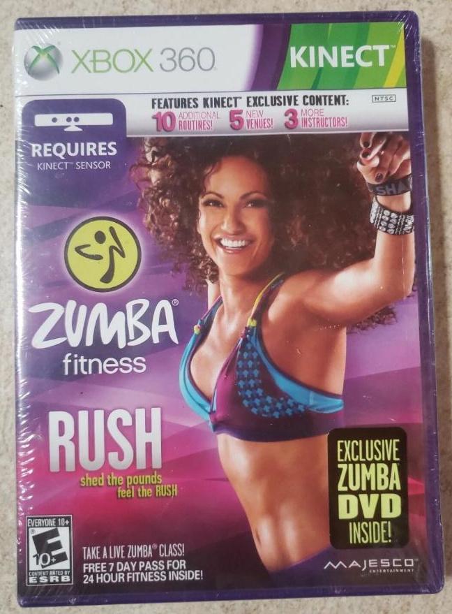 Zumba Fitness Rush [DVD Bundle] - Xbox 360