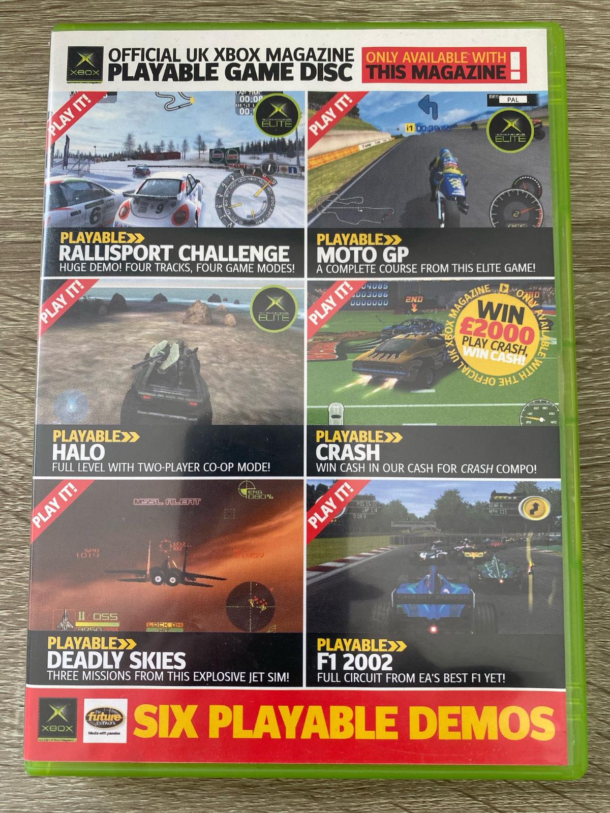 Official UK Xbox Magazine Game Disc #04 - PAL Xbox