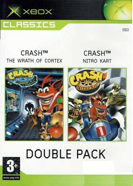 Crash Bandicoot The Wrath Of Cortex & Crash Nitro Kart Double Pack - PAL Xbox [Import]
