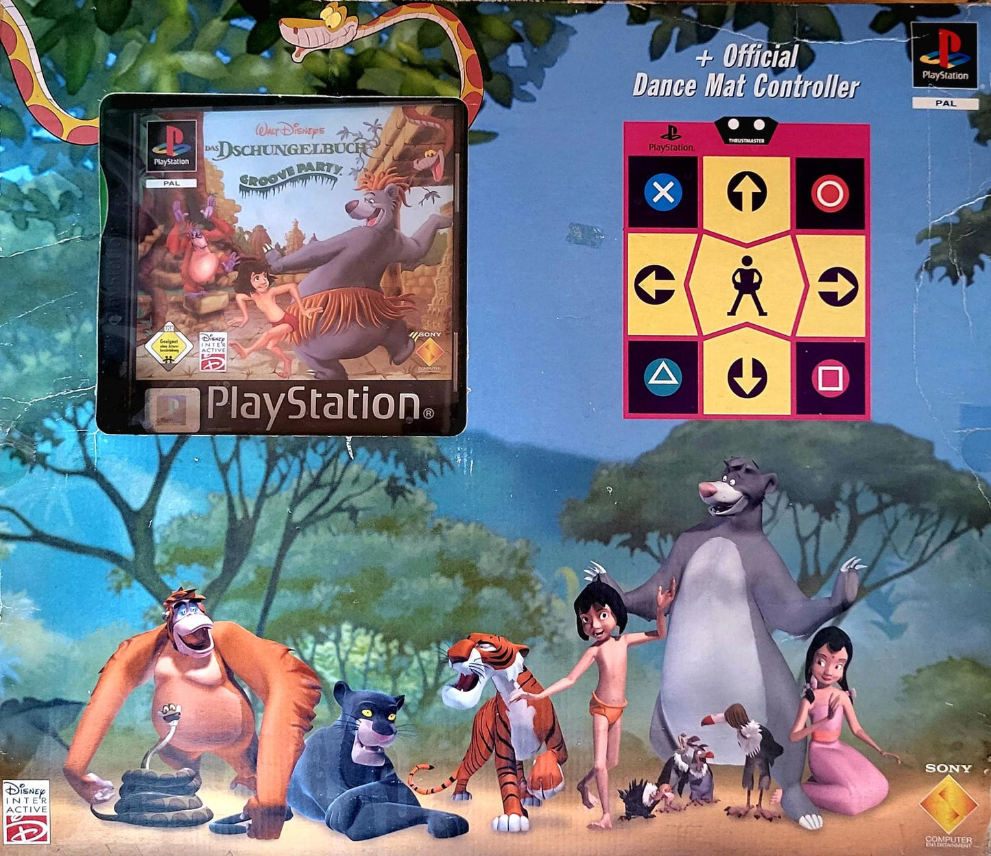 Jungle Book Groove Party [Dance Mat Bundle] - PAL Playstation [Import]
