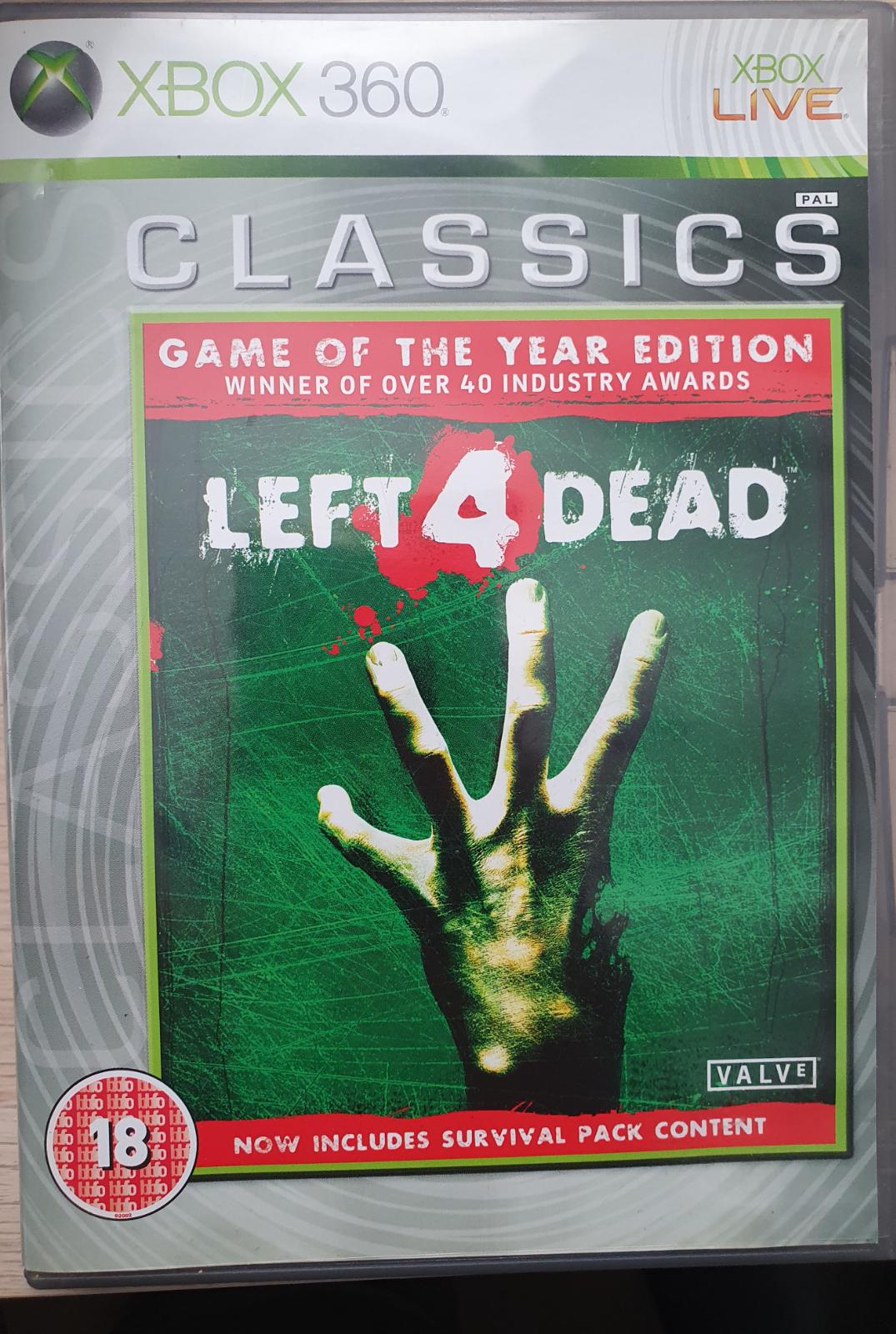 Left 4 Dead [Classics] - PAL Xbox 360 [Import]