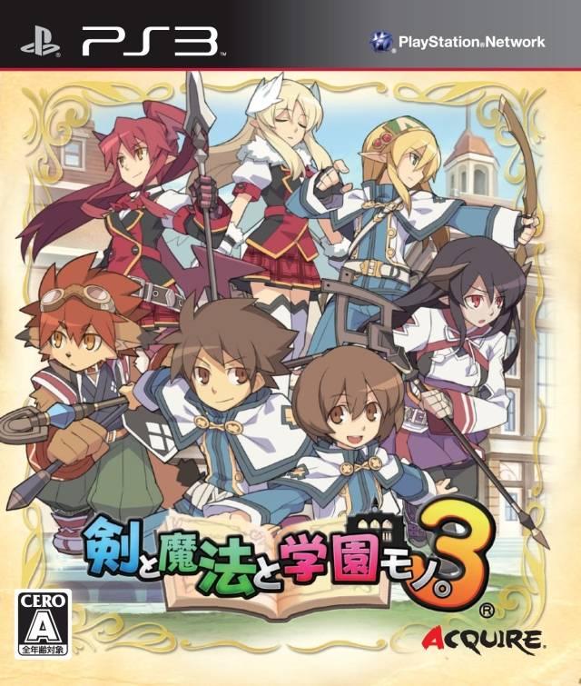 Ken To Mahou To Gakuen Mono. 3 - JP Playstation 3 [Import]