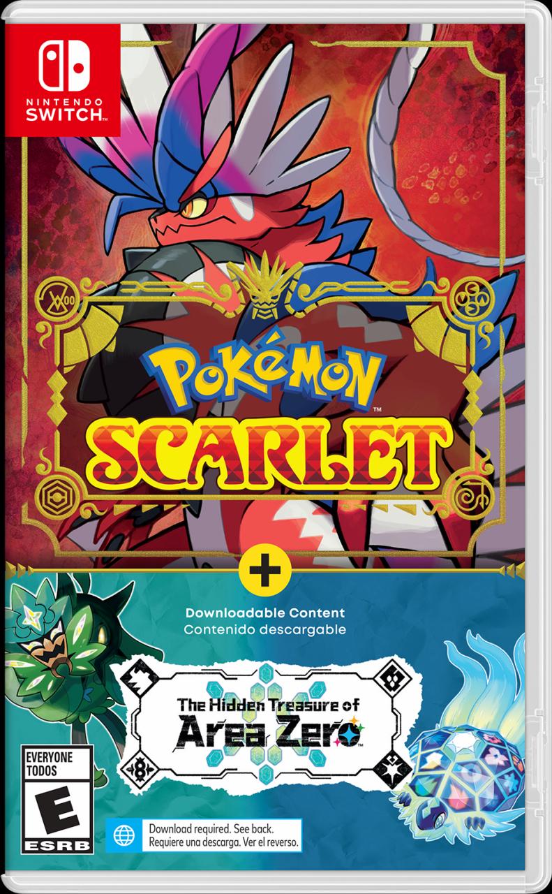 Pokemon Scarlet + The Hidden Treasure Of Area Zero [004 Revision] - Nintendo Switch