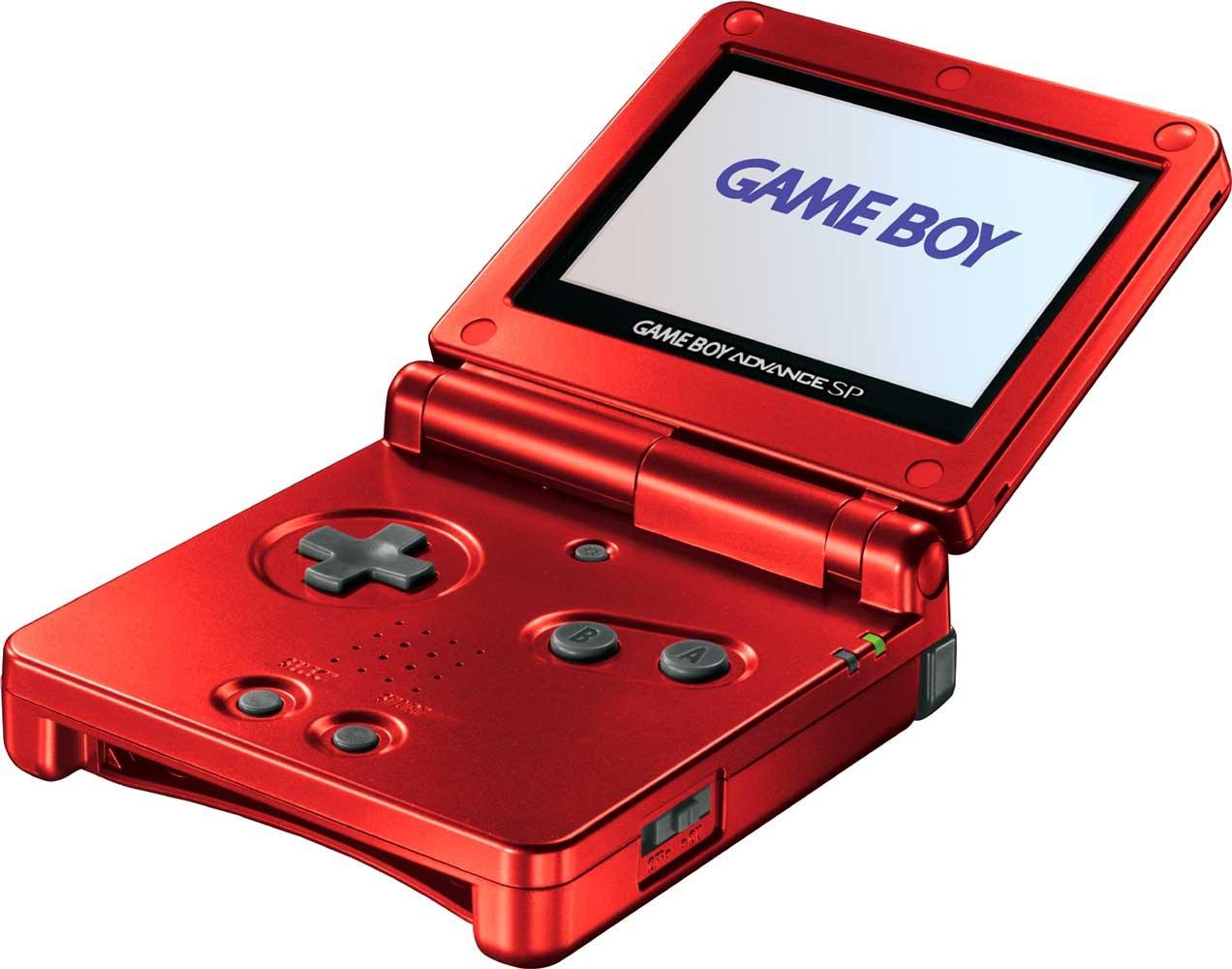 Gameboy Advance SP Flame Red - Game Boy