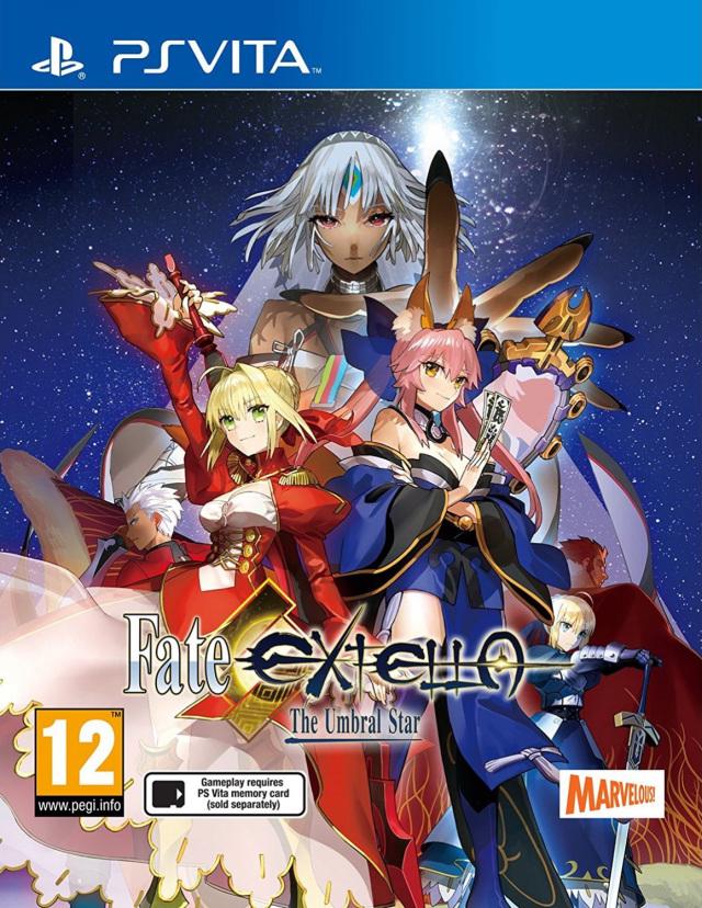 Fate/Extella: The Umbral Star - PAL Playstation Vita [Import]