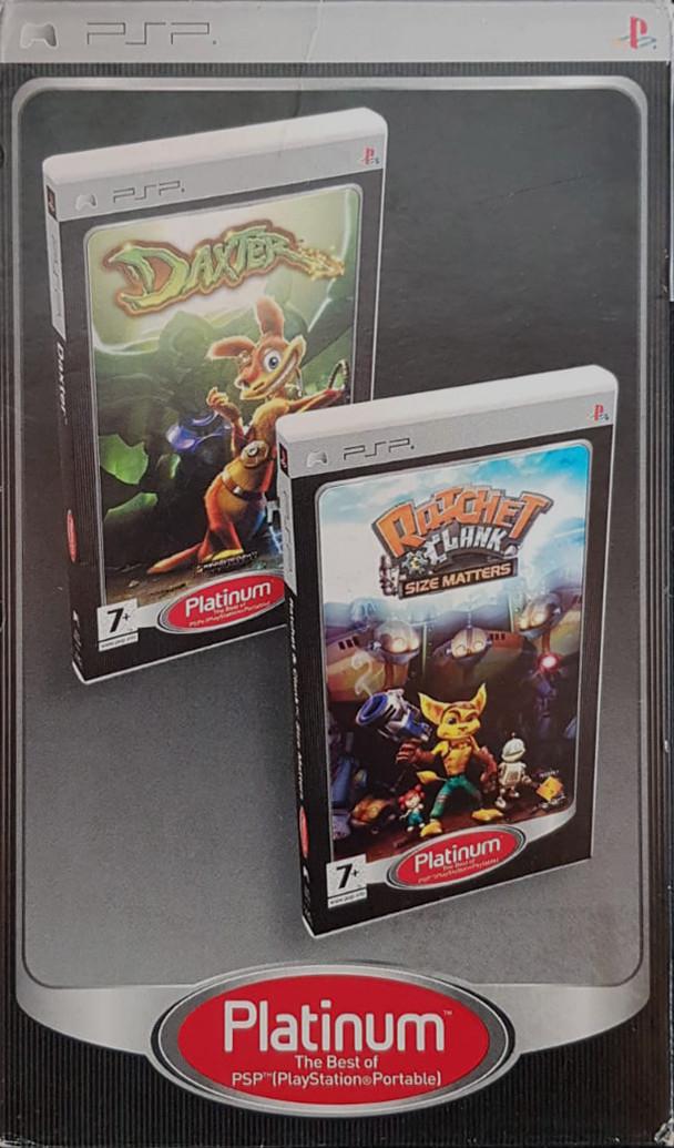 Daxter + Ratchet & Clank Size Matters Platinum Double Pack - PAL PSP [Import]
