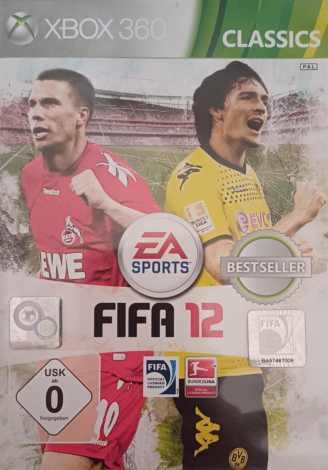 FIFA 12 [Classics] - PAL Xbox 360 [Import]
