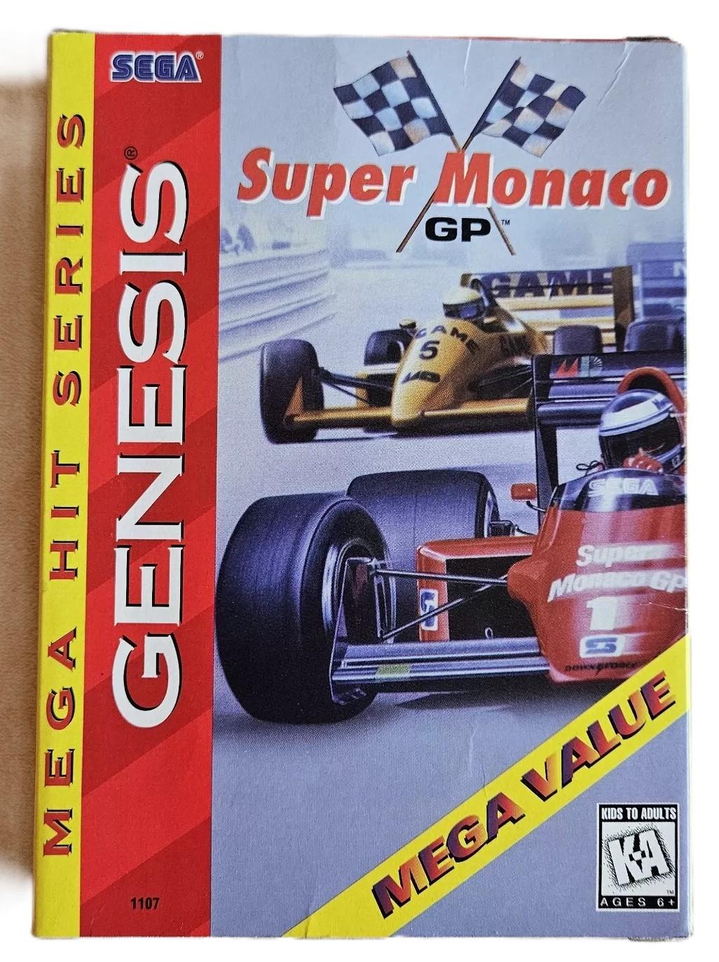 Super Monaco GP [Mega Hit Series] - Sega Genesis
