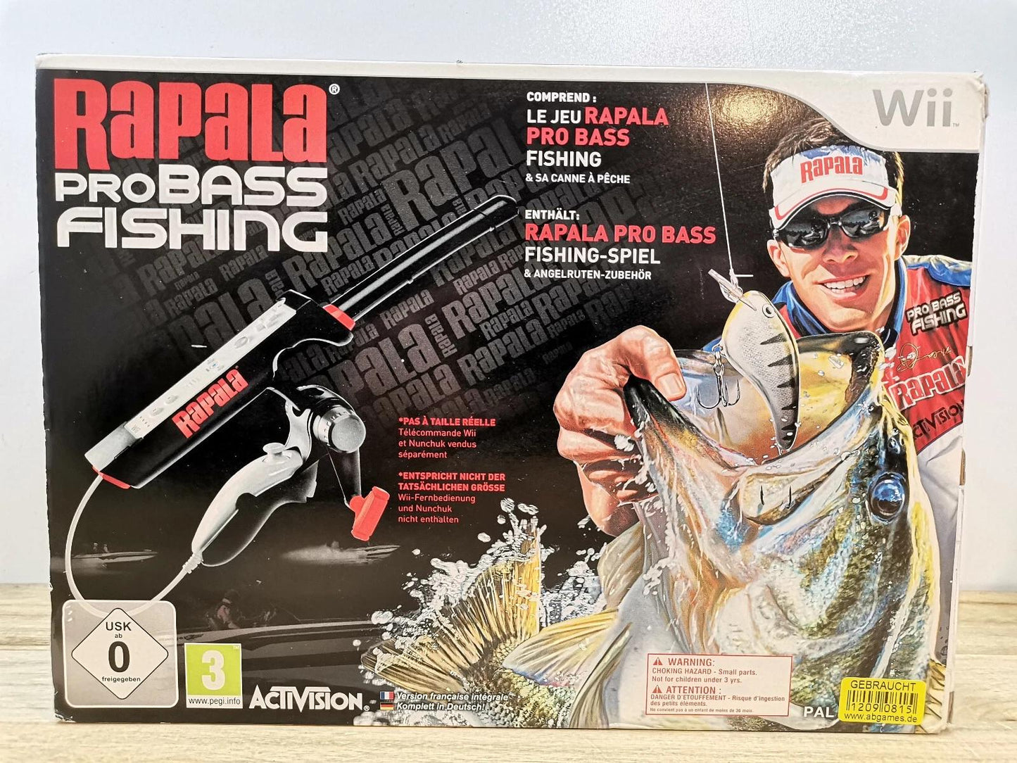 Rapala Pro Bass Fishing 2010 [Fishing Rod Bundle] - PAL Wii [Import]