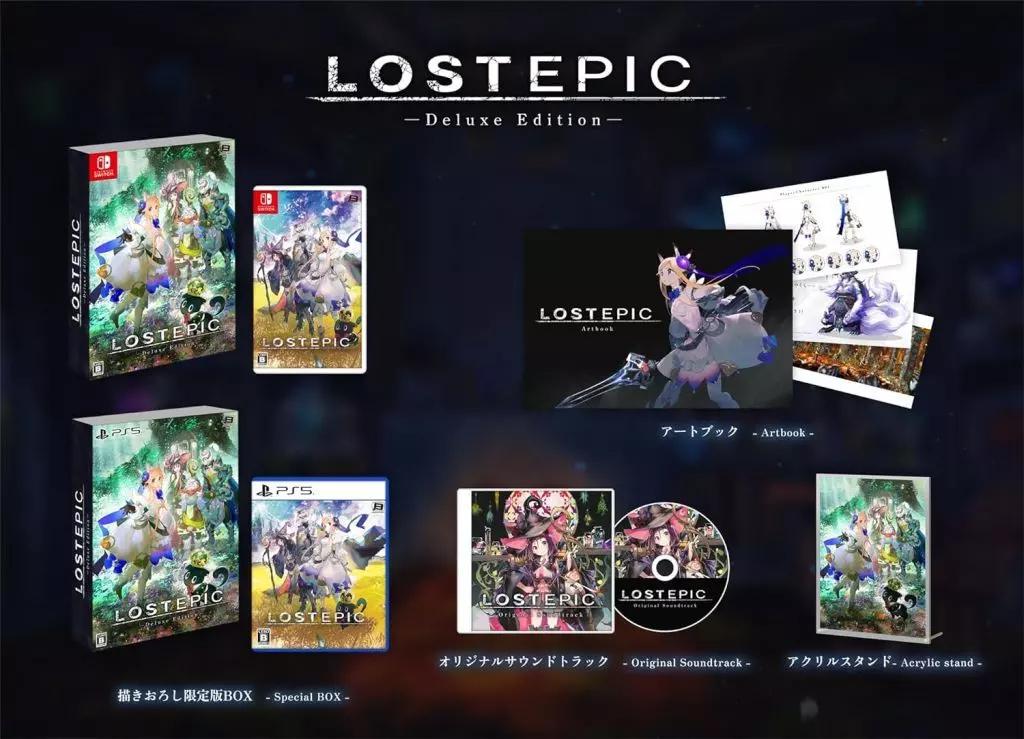 Lost Epic [Deluxe Edition] - JP Nintendo Switch [Import]