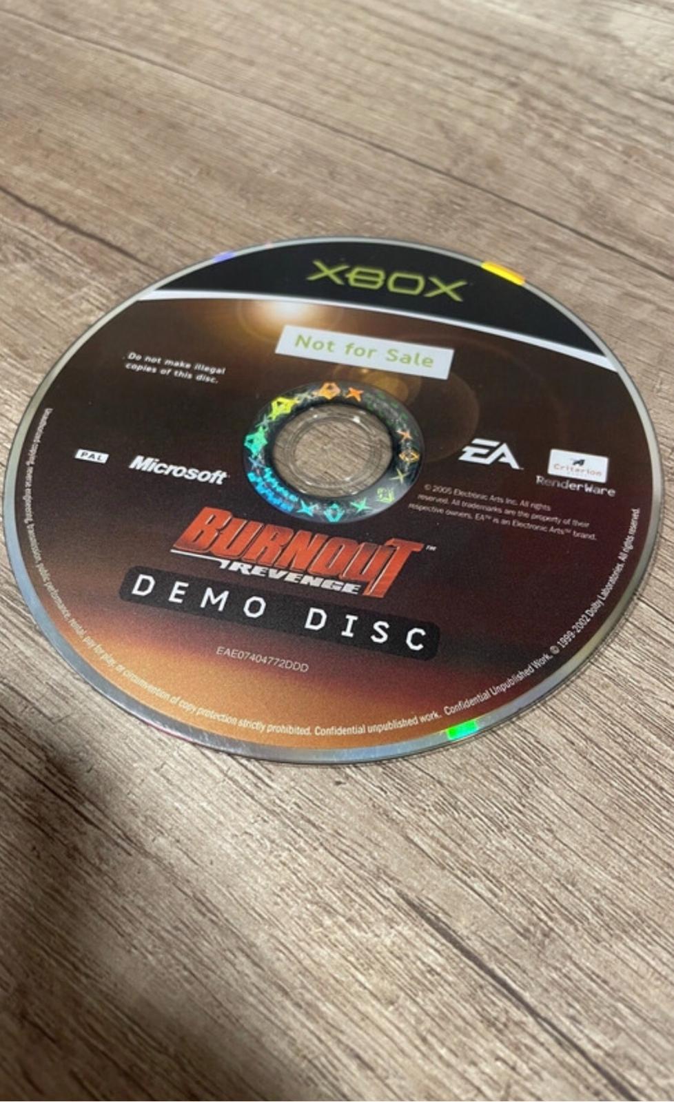 Burnout Revenge [Demo Disc] - PAL Xbox [Import]