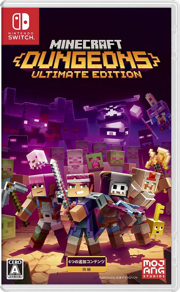Minecraft Dungeons [Ultimate Edition] - JP Nintendo Switch [Import]