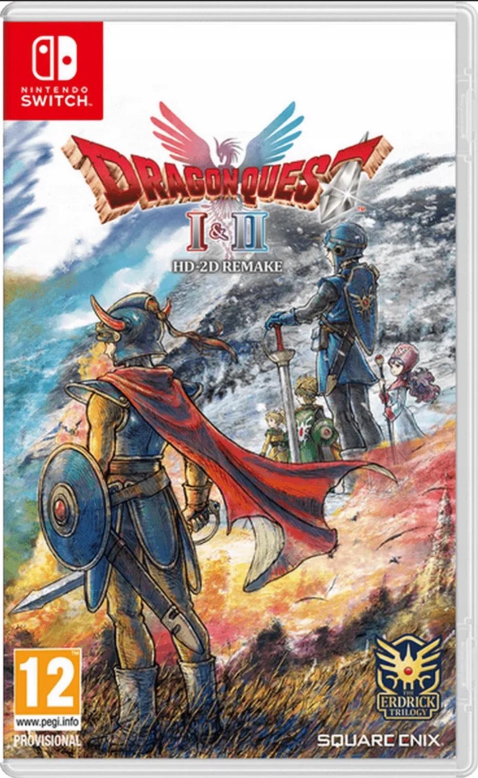 Dragon Quest I & II HD-2D Remake - PAL Nintendo Switch [Import]