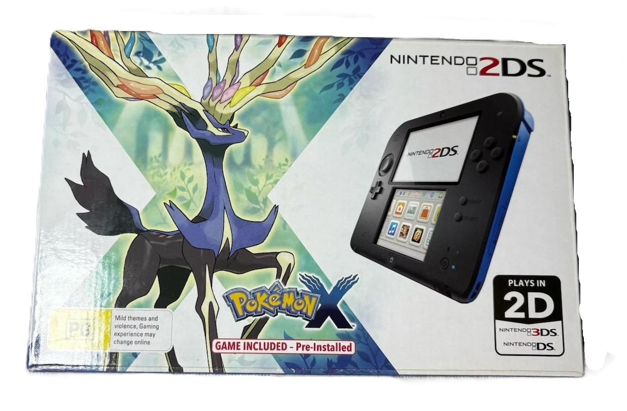Nintendo 2DS Black + Blue [Pokemon X Bundle] - Nintendo 3DS
