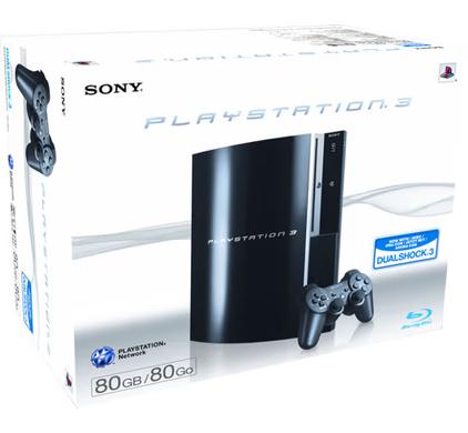 Playstation 3 80GB Black - PAL Console [Import]