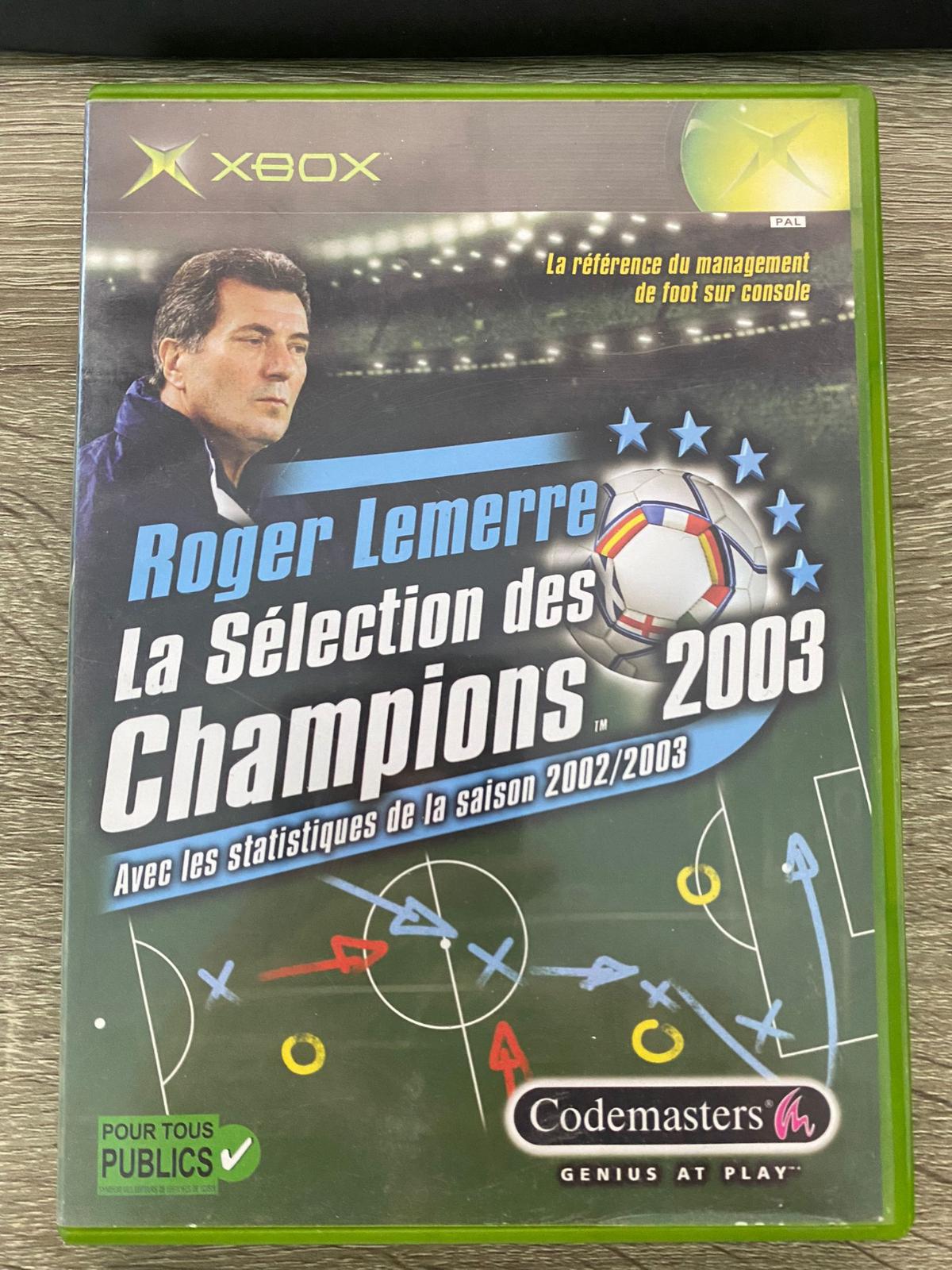 Roger Lemerre: La Selection Des Champions 2003 - PAL Xbox [Import]
