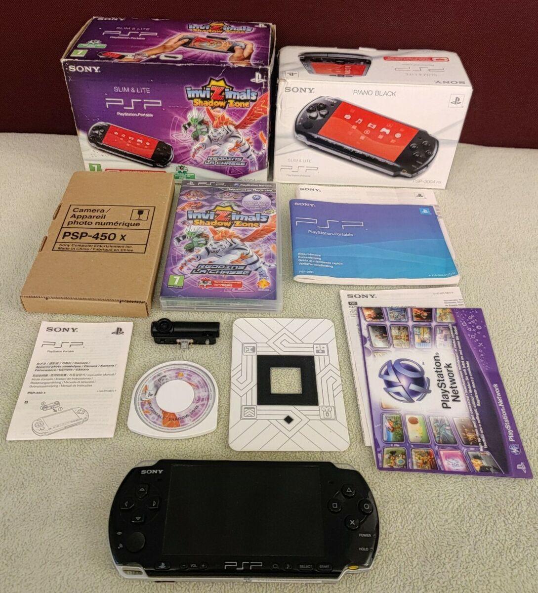 PSP 3004 Slim & Lite Limited Edition Invizimals Shadow Zone Version [Black] - PAL PSP [Import]