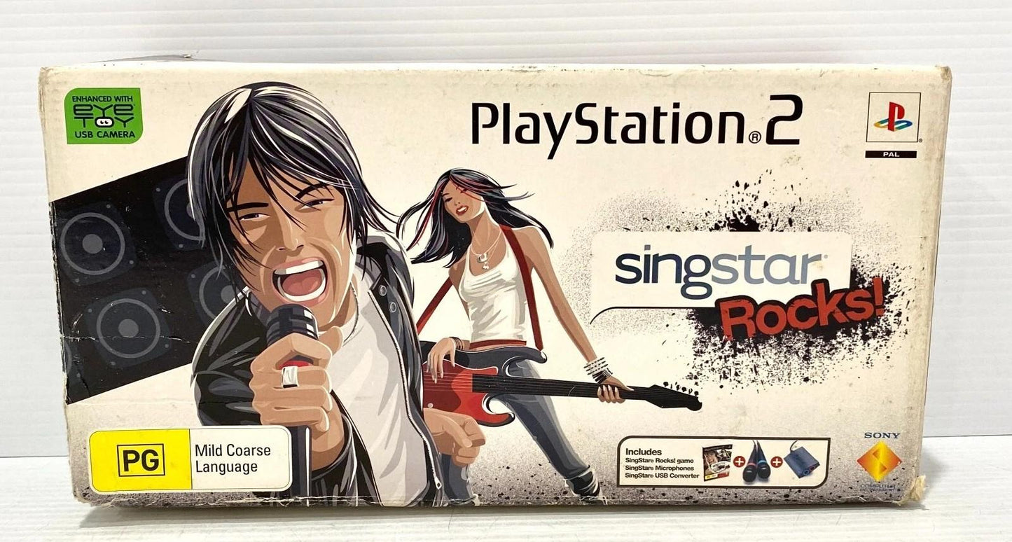 Singstar Rocks [Bundle] - PAL Playstation 2 [Import]