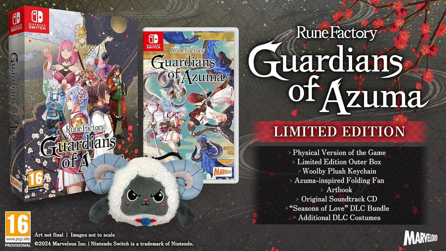 Rune Factory: Guardians Of Azuma [Limited Edition] - PAL Nintendo Switch [Import]